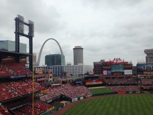 Busch Stadium, photographed by Amy Monahan